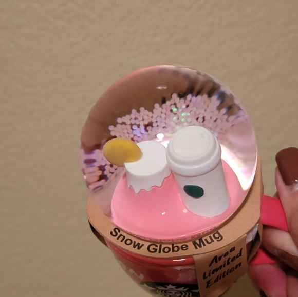 Starbucks Japan Limited Edition Snow Globe Mug NEW - Picture 3 of 5